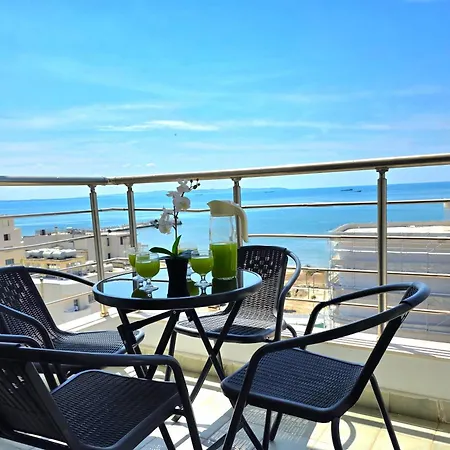 Sea Vista 50m From - Happy 아파트 Durrës